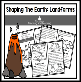 Preview of Landforms: Shaping the Earth: 2nd Grade Decodable Readers