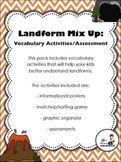 Landforms Mix Up! - Vocabulary Posters/Activities/Assessments