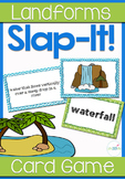 Landforms Vocabulary Review Slap-It! Card Game