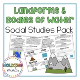 Landforms and Bodies of Water Activity Pack