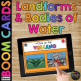 Landforms and Bodies of Water Boom Cards™ for Kindergarten