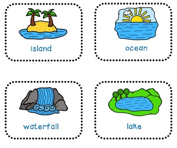 Landforms and Bodies of Water - Mini-Book Bundle GROWING | TPT
