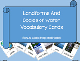 Landforms and Bodies of Water Vocab Picture Cards