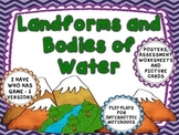 Landforms and Bodies of Water - Interactive pages, posters, and more.