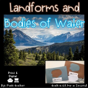 Preview of Landforms and Bodies of Water for Primary Grades