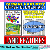 Landforms: Passage and Questions: U.S. Land Features