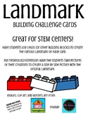 Landmark Building Challenge Cards