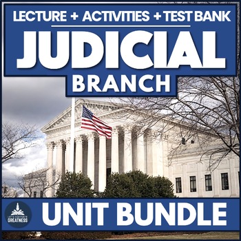 Preview of Judicial Branch Unit - Activities on Supreme Court & Federal Court System