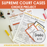 Landmark Supreme Court Cases Choice Project