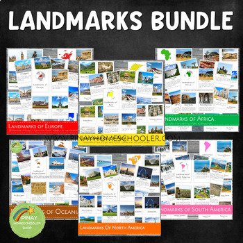 Preview of Landmarks Around the World Bundle Pack