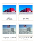 Landmarks In Antarctica (3-Part Montessori Cards)