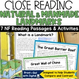 Landmarks in US and World Reading Passages Comparing Two Texts