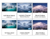 Landmarks of Antarctica 3-Part Cards