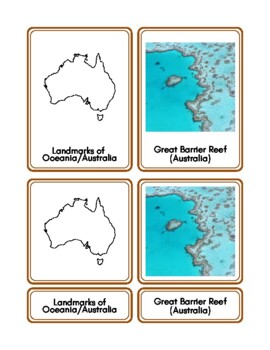 Preview of Landmarks of Australia/Oceania