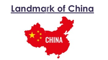 Preview of Landmarks of China PowerPoint