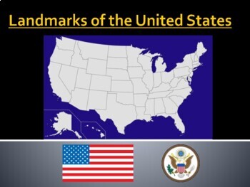 Preview of Landmarks of North America PowerPoint Bundle
