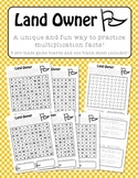 Landowner - A Unique Game to Practice Multiplication Facts