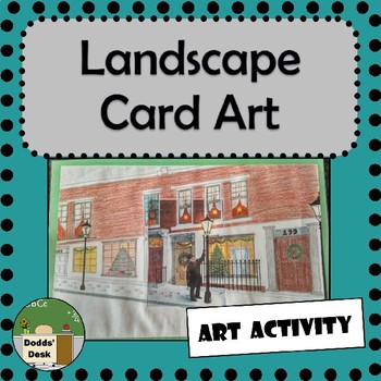 Preview of Landscape Card Art – Ontario Curriculum Aligned – Any Class