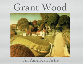 Preview of Landscape Collage Unit w Grant Wood PDF presentation