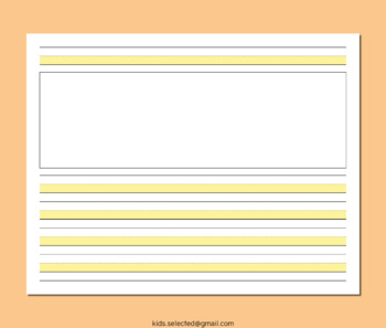 lined paper landscape teaching resources teachers pay teachers