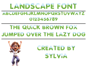 Preview of Landscape OTF Font