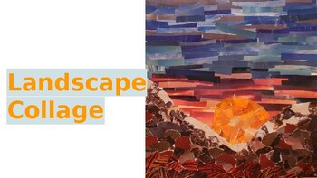 Preview of Landscape Paper Collage Unit