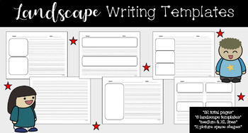 Preview of Landscape Writing Templates