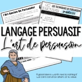 Langage Persuasif | Persuasive Language | Digital Print