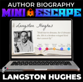 Langston Hughes Biography Mini-Escape - Middle School ELA 