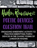 Langston Hughes + Harlem Renaissance Poetry Question Trail