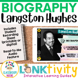 Langston Hughes LINKtivity® (Digital Biography Activity)