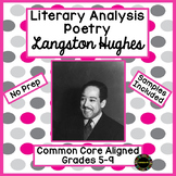 Langston Hughes Literary Analysis