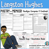 Langston Hughes Poem + Memoir Analysis and Compare & Contr