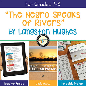 Preview of Langston Hughes Poetry Analysis The Negro Speaks of Rivers