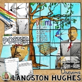 Langston Hughes, Poetry, "Dreams," Collaborative Poster, a