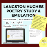 Langston Hughes Poetry Study & Emulation