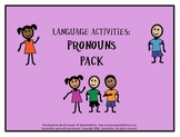 Language Activities: Pronouns Pack