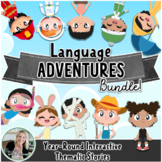 Language Adventures BUNDLE, BOOM Cards Speech Therapy, Int