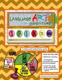 Language Arts Adventure - a Candy Land-style game for CVC words