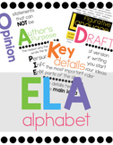 Language Arts Alphabet Posters