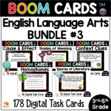 Language Arts BOOM CARDS Task Cards and Anchor Charts BUNDLE