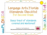 Language Arts Florida Standards Checklist for Second Grade