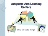 Language Arts Learning Centers - PowerPoint