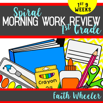 Preview of 1st Grade Morning Work (1st 9 Weeks)