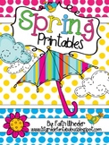 Spring Printables for Language Arts and Math