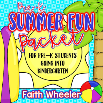 Preview of Language Arts & Math - Summer Fun Packet (Pre-K)