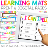 Language Arts Mats | Print and Digital | Distance Learning