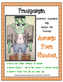 Language Arts Poetry with Halloween Art - How to Draw Fran