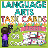 Reading and Language Arts Task Cards with QR Codes
