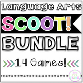 Language Arts SCOOT! Game Bundle- 14 GAMES!